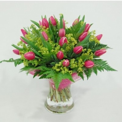 ramo de tulipanes en bouquet